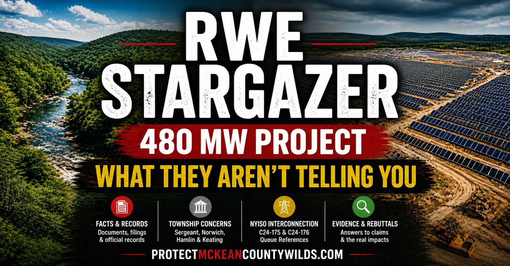 Dabo Rwe RWE Stargazer Solar Project in McKean County | Evidence File